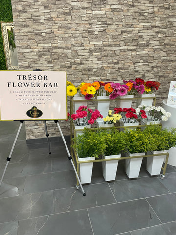 Flower Bar Rental